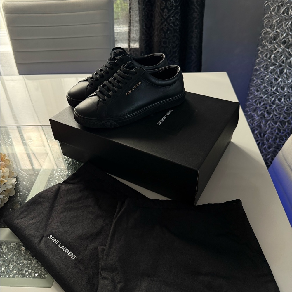 Saint Laurent  Black Sneakers